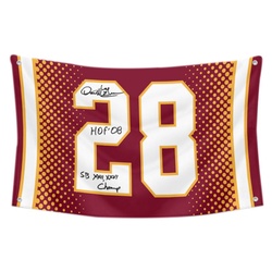 Darrell Green No.28 Flag Football Fans Banner