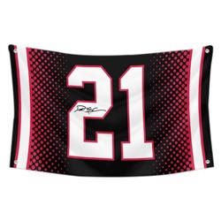 Deion Sanders No.21 Flag Football Fans Banner