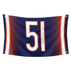 Dick Butkus No.51 Flag Football Fans Banner