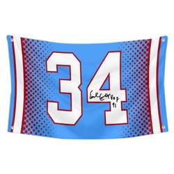 Earl Campbell No.34 Flag Football Fans Banner