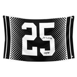 Fred Biletnikoff No.25 Flag Football Fans Banner