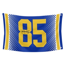 Jack Youngblood No.85 Flag Football Fans Banner