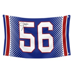 Lawrence Taylor No.56 Flag Football Fans Banner