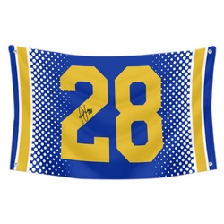 Marshall Faulk No.28 Flag Football Fans Banner