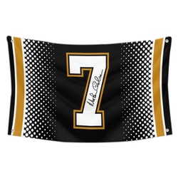 Morten Andersen No.7 Flag Football Fans Banner