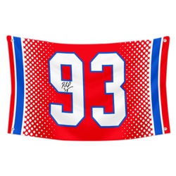 Richard Seymour No.93 Flag Football Fans Banner