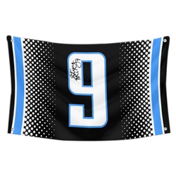 Steve McNair No.9 Flag Football Fans Banner