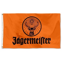 Jagermeister Flag Banner Orange