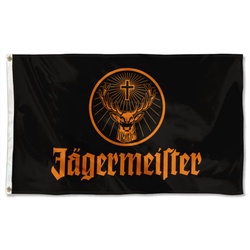 Jagermeister Giant Flag Black