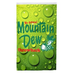 Mountain Dew Flag Banner Drops