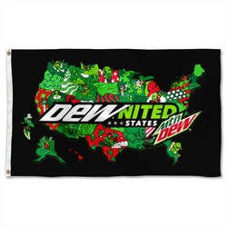 Mountain Dew Flag Banner Map
