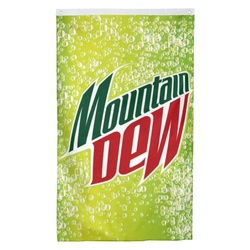 Mountain Dew Flag Banner Water