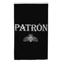 Patron Tequila Flag Banner White Vertical