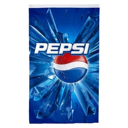 PePsi Fans Flag Banner 3D Vertical