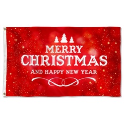 Merry Christmas Flag Banner 05