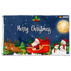 Merry Christmas Flag Banner 08