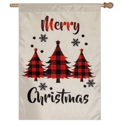 Merry Christmas Flag House Banner 03