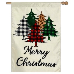 Merry Christmas Flag House Banner 04