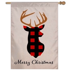 Merry Christmas Flag House Banner 05