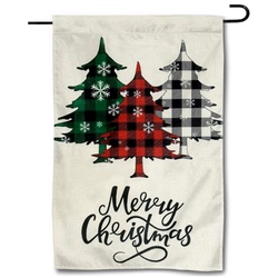 Merry Christmas Flag Garden Banner 04(2)