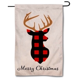 Merry Christmas Flag Garden Banner 05