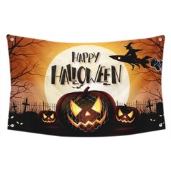 Happy Halloween Flag Banner 08