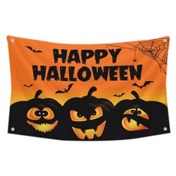 Trick or Treat Halloween Flag Banner 02
