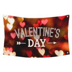 Valentine's Day Flag Banner