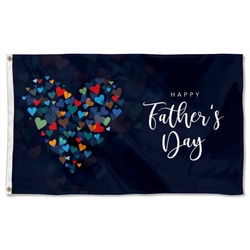 Happy Father's Day Flag Banner