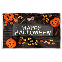 Happy Halloween Flag Banner 07