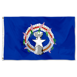The United States the Northern Mariana Islands Flag