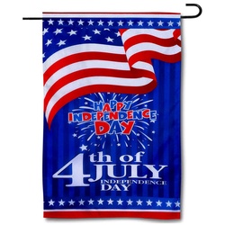 Independence Day Garden Flag Banner