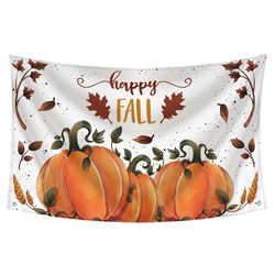 Happy Thanksgiving Day Flag Banner 09