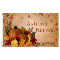 Thanksgiving Day Flag Banner 06