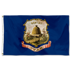 The United States the Utah Territory Flag