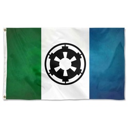 Endor Moon Star Wars Flag Banner