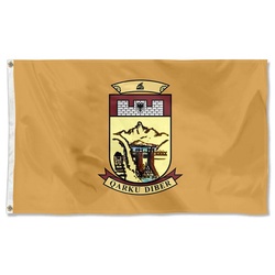 Diber County, Albania Flag Banner