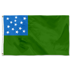 The United States the Vermont Republic Flag