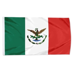 Mexico 1893 to 1916 Flag Banner
