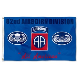 US Army 82nd Airborne Division Flag Banner
