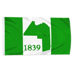 Aroostook County, Maine, USA Flag Banner