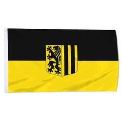 City Flag of Dresden, Germany Flag Banner