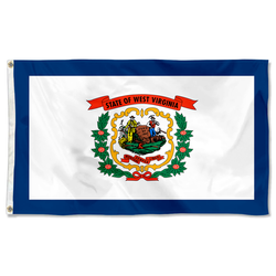 The United States West Virginia Flag