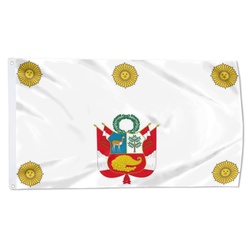 Presidential Standard of Peru Flag Banner
