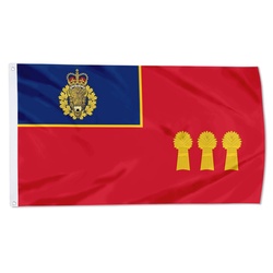 Royal Canadian Mounted Police - F Division Flag Banner