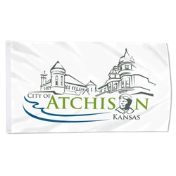 Atchison, Kansas Flag  Banner