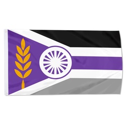 Milford, Nebraska Flag Banner