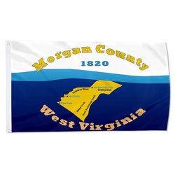 Morgan County, West Virginia Flag Banner