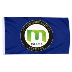 Morgantown, Kentucky Flag Banner