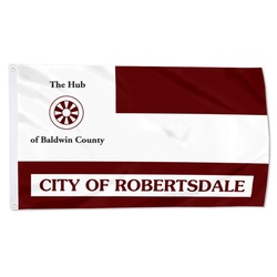 Robertsdale, Alabama Flag Banner